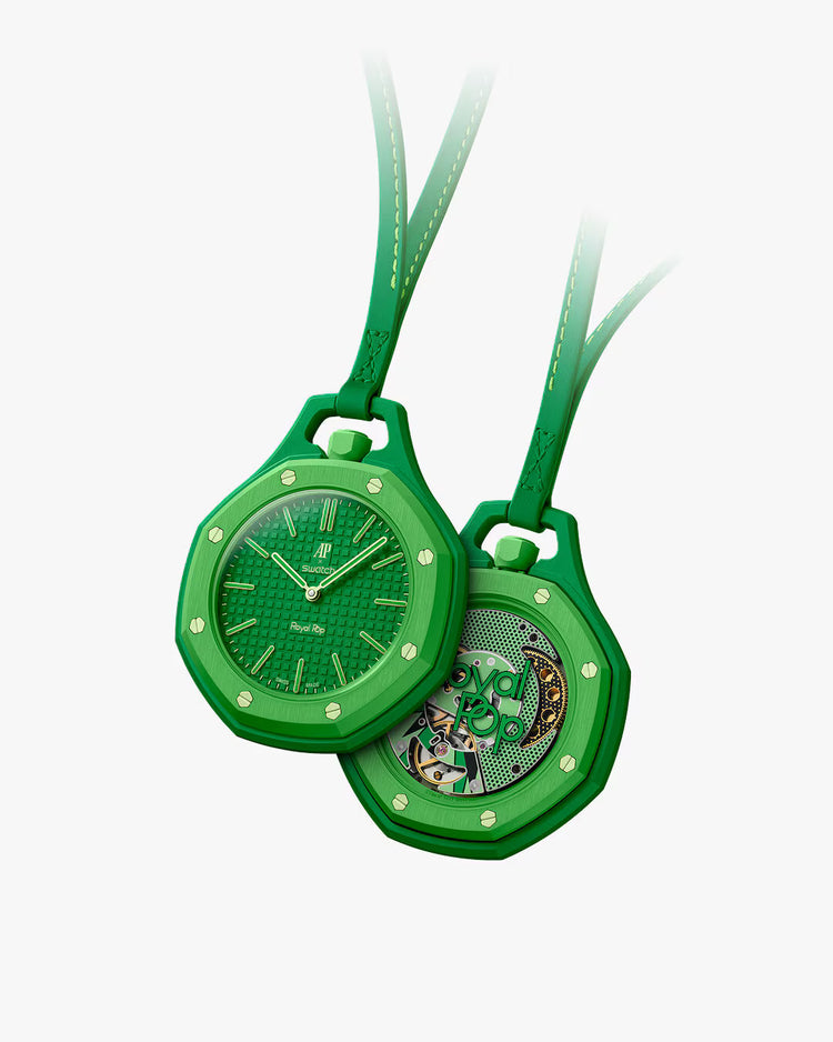 Audemars Piguet × Swatch Royal Pop Collection - Green Eight