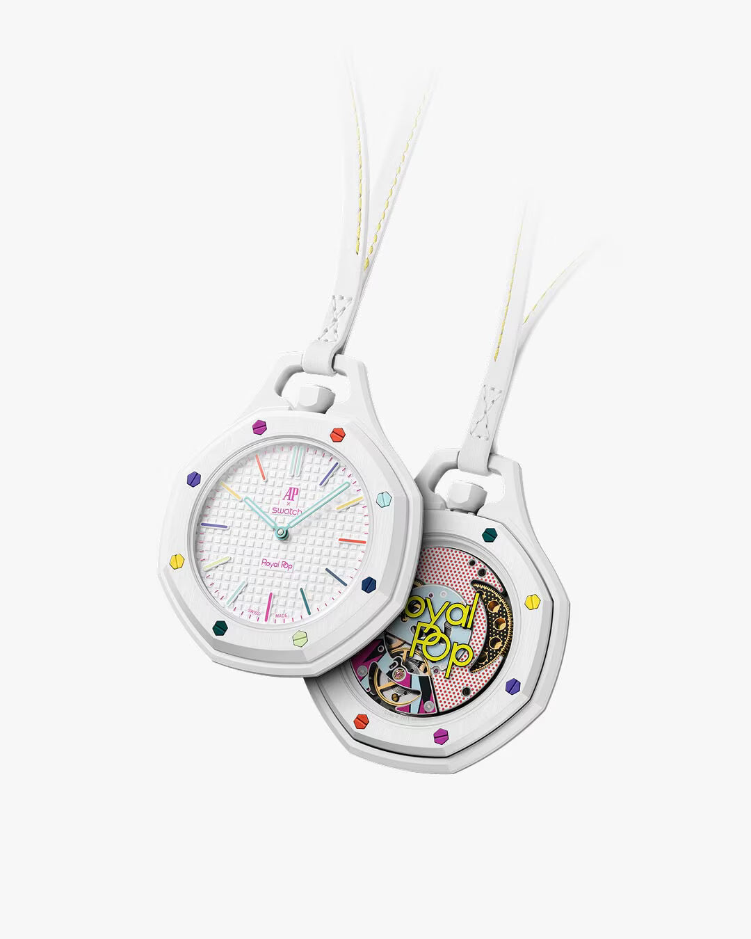 Audemars Piguet × Swatch Royal Pop Collection - Huit Blanc
